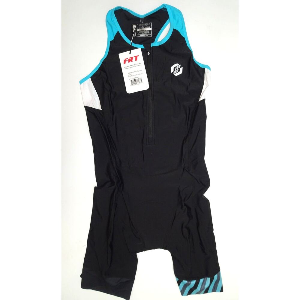SLS3 Triathlon Suit Women One Piece Trisuit Durable FRT Female Tri Suit, Large
